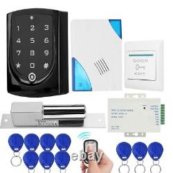 Door Access Control System Two-wire Latch Remote Control Button Doorbell Pow AUS