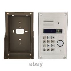 Door Access Control System Video Intercom Access Control Keypad Unit