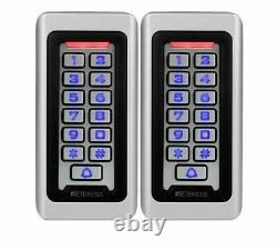 Door Access Control System Waterproof Metal Keypad Proximity Card Entry Device
