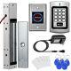 Door Access Control System Zkteco Infrared Switch Magnetic Lock Access Card Kit