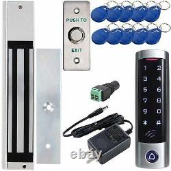 Door Access Control Touching Keypad System with 600lbs Electric Magnetic Lock