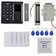 Door Access System With Fingerprint Access Controller 5 Keyfob Magnetic Lock