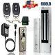 Door Entry System, Access Control, Magnetic 600 Lb And Wireless Remote Controls