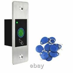 Door Lock Fingerprint Reader Biometric Access Control Waterproof Wall Mount RFID