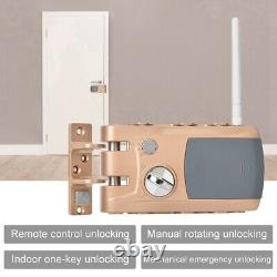 Door Lock Remote Control Keyless Electronic Lock Home Security Access Control