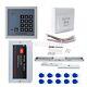 Double 280kg Magnetic Lock Rfid Keypad Door Entry Access Control System Kit