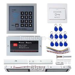 Double 280KG Magnetic Lock RFID Keypad Door Entry Access Control System Kit
