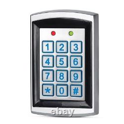 Double Door Access Control Kit Security System Magnetic Maglock Keypad Entry NEW