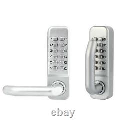 Double-sided mechanical door lock code lock access control