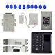 Durable 500 Users Fingerprint And 10 Pieces Cards Door Access Control System