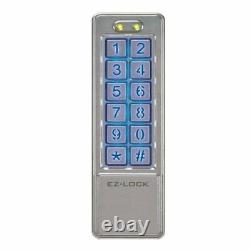 EZ-Lock Single External Door Programmable Keypad Secure Access Control Unit