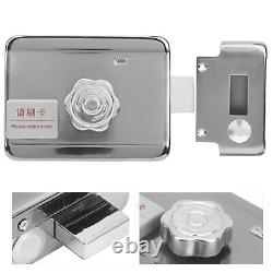 Electric Control Door Lock DC 12V Stainless Steel Remote Control Access System