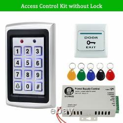 Electric Door Access Control Kits DC 12V 3A Waterproof Password Durable System