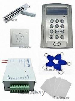 Electric Door Lock Magnetic Access Control ID Card System 600 LBs Kit DORL A