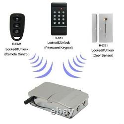 Electric Door Lock Metal Access Control Kits Password Keypad Security Devices