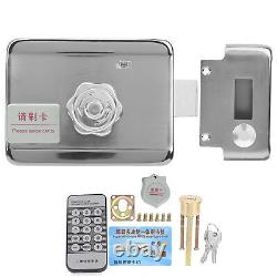 Electric Door Lock Stainless Steel ID Card Access Control System With Remote GF0