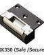 Electric Lock Release Rim Strike For Door Access Control Systems 12v Dc
