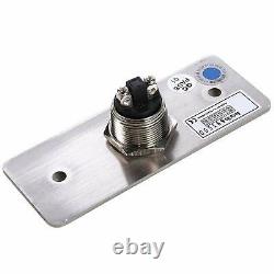 Electric Strike Door Lock and RF Remote Kit Exit Button Power Supply Knob Lock