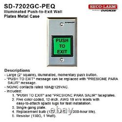 FPC-5062 4 door Access Control outswinging door 1200lbs Electromagnetic lock kit