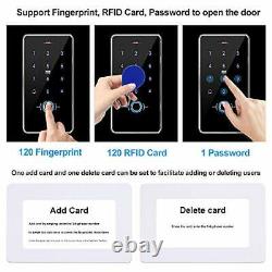 FST Door Access Control System Kit IP68 Waterproof Fingerprint RFID Keyboard +