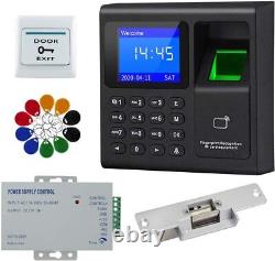 FTSTech Card Password Fingerprint RFID Door Access Control System Kit, Home Secu