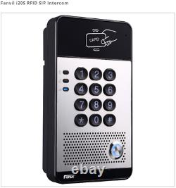 Fanvil i20S SIP Door Phone Access Control call / code / RFID OpenVPN PoE