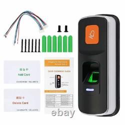 Fingerprint Access Control Biometric Reader Door Opener SD Card Card Key Fob