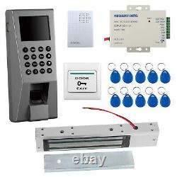 Fingerprint Access Controller RFID Reader Keypad Door Entry Exit Magnetic Lock