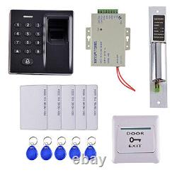 Fingerprint CARD Access Control System Security Set Electric Door Lock