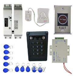 Fingerprint Door Access Control EM RFID Card Keypad Lock System