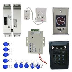 Fingerprint Door Access Control EM RFID Card Keypad Lock System