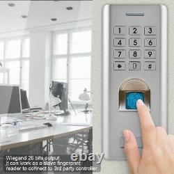 Fingerprint Door Lock Password Security Access Control IP66 Waterproof Wiegand26