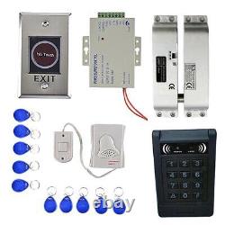 Fingerprint Lock EM Card Keypad Exit Button Kits Door Access Controller