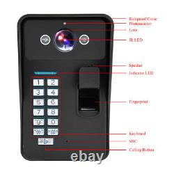 Fingerprint Password Video Access Control Video Intercom System Smart Door CNA
