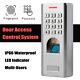 Fingerprint+password Waterproof Keypad Door Entry Access Control System Lock Ss
