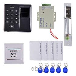 Fingerprint RFID CARD Access Control System Security Kit Electric Lock