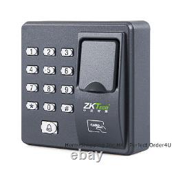 Fingerprint&RFID Card&Password Door Access Control + Dead Drop Bolt Lock +Siren