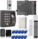 Fingerprint Rfid Id Card Access Control Unit Kit With 600lbs Force Magnetic Lock