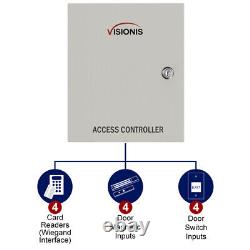 Four Door Access Control with Software Maglock Time Attendance TCP/IP Controller