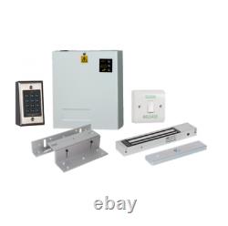 Full Complete Metal Access Control Kit Keypad Electric Magnetic Door Lock KIT 2