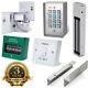 Full Indoor Door Entry Kit Security System Set Electric Maglock Magnetic Lock