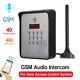 Gsm Alarm Audio Intercom Access Controller For Home Door Gate Entry Opener