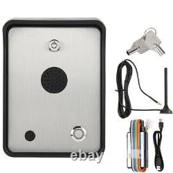 GSM Audio Intercom For Single House Door And Gate Opener Access Controller