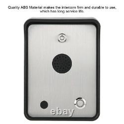 GSM Audio Intercom for Single House Door Gate Open Access Entry Control System