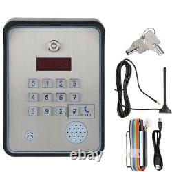 GSM Audio Intercom for Single House Door Gate Open Access Entry Control System