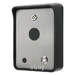 GSM Audio Voice Intercom Single Door for Entry Access Control System Waterproof