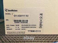 GeoVision GV-AS8111 Kit 8-Door Access Control Complete Kit/16 GV-Readers/RS-485