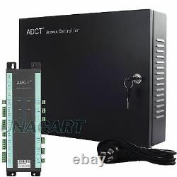 Hi-end TCP/IP Net Access Controller Board include Power Supply Case For 2 Door