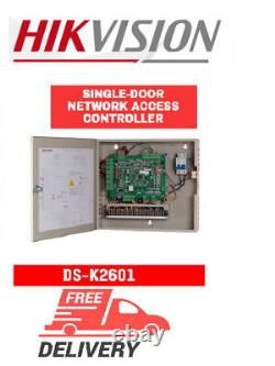 Hikvision DS-K2601 single-door network access controller, intrusion