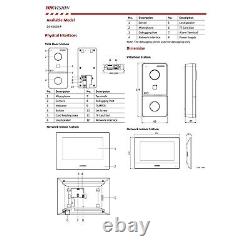 Hikvision DS-KIS603-P IP Video Intercom Kit WiFi PoE House Doorbell Door Station